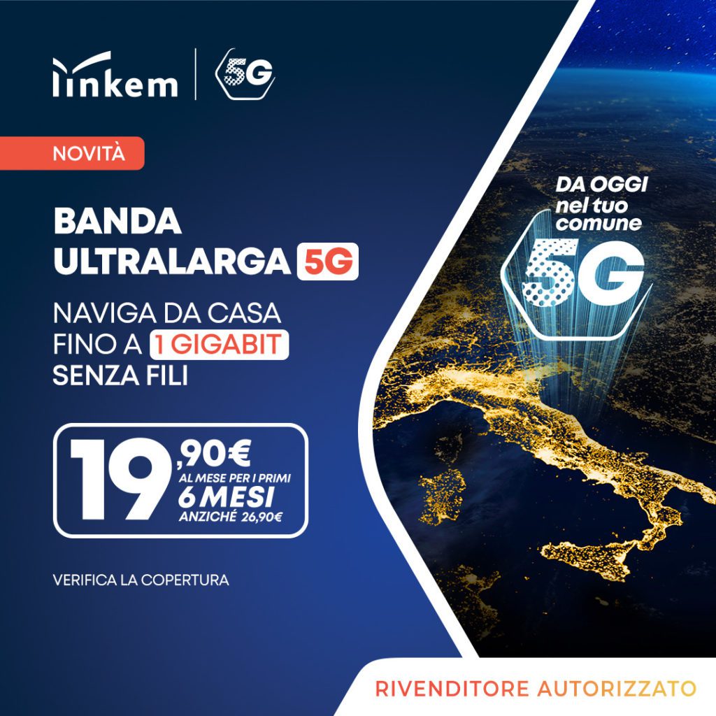 Linkem 5g Maxi Promo 20 Anni Offerta Valida Fino Al 08 11 2021